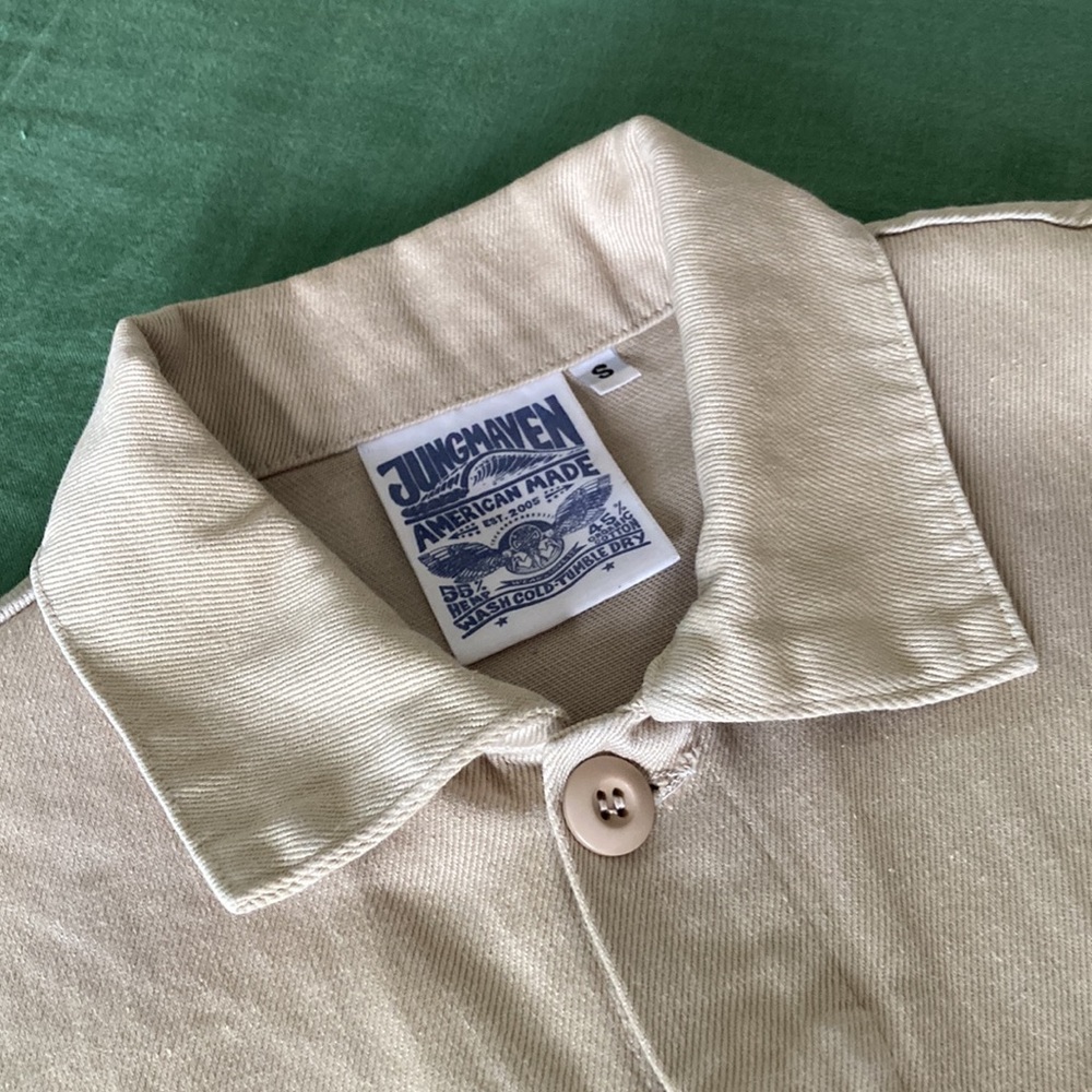 Jungmaven Olympic Jacket in Unisex Small (Women M), Canvas: 55% hemp 45% cotton
